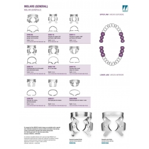 MEDESY RUBBER DAM CLAMP 18 MOLARS