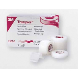 3M TRANSPORE Tape 12mm x 9.1m (24) Transparent