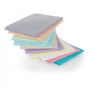 Medicom GREEN Dry Back Dental Bibs (500) 33cm x 45.5cm