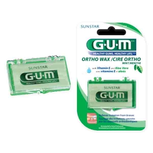GUM Orthodontic Wax MINT - Patient Pack 