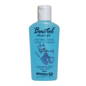 BACTOL BLUE Antibacterial Hand Rub - 80ml Pocket Pack