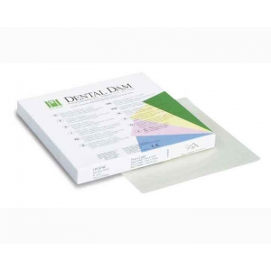 HYGENIC Dental Dam Latex Green 6X6