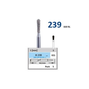 HORICO Diamond Bur 239-021 Round Pear Long FG (1)