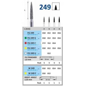 HORICO Diamond Bur FG 249F 014