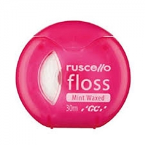 GC Ruscello Floss Waxed Mint Pink 30m (1)