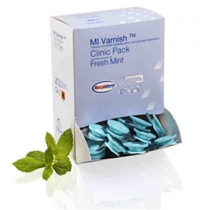 GC MI Varnish Mint Clinic Pack Single Dose (100 X 0.4ml & 100 Brushes)