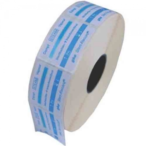 GKE Tracking Label Roll (800) Blue