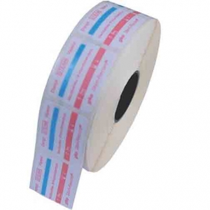 GKE Tracking Label Roll (800) Red