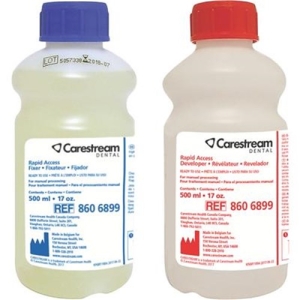 CARESTREAM Rapid Access Pack (3 x Developer 500ml & 3 x Fixer 500ml)