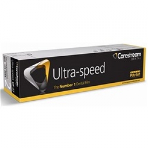 CARESTREAM Ultraspeed DF-57C #2 PA Dbl. X-ray Film with Barrier (100)