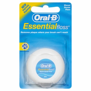 ORAL B Essential Floss Waxed Mint 50m (6)