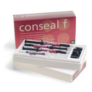 Sdi Conseal F Syringe Kit (3 X 1gm) Opaque White & Etch Lv