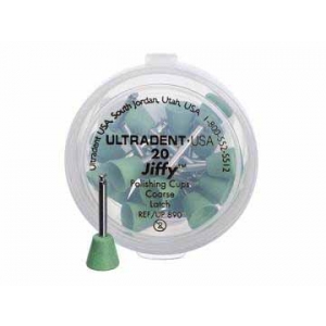 ULTRADENT Jiffy Polisher Coarse Cup Green 890 RA (20)