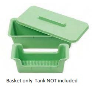 AUTOPLAS Soaking Tank basket 240X90mm Green