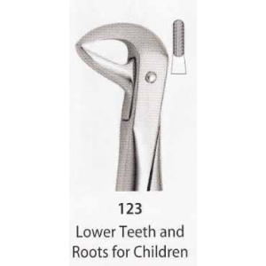 MEDESY Extraction Forcep #123 (Child)