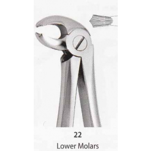 MEDESY Hawks Lower Forceps #22