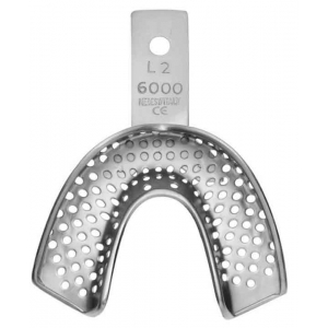 MEDESY Impression Tray L2 Extra Small Lower - Perforated Steel