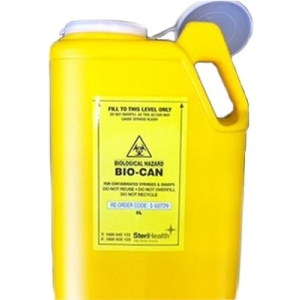 BIO-CAN Sharps Container 8Litre I-10729