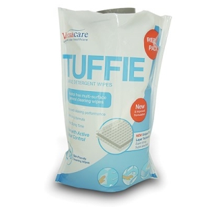 TUFFIE Detergent Wipe REFILL Packs for Dream Dispenser (6x150) 