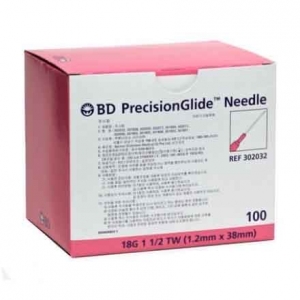 BD Hypo Needle 18G X 1 1/2