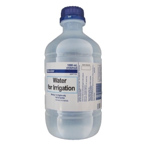 BAXTER Water for Irrigation 1000ml Steripour Bottle AHF7114