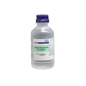 BAXTER Sodium Chloride 0.9% Irrigation 500ml Steripour Bottle AHF7123