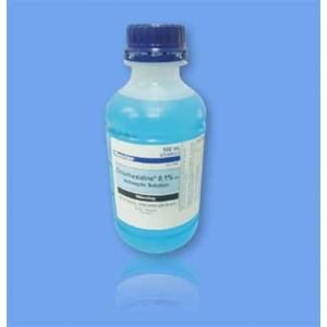 BAXTER Chlorhexidine 0.1% Blue 100ml