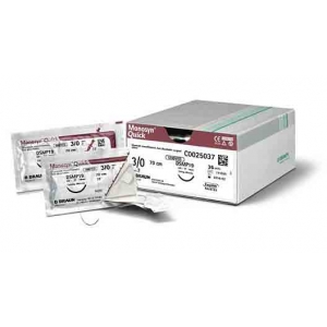 BRAUN Monosyn Quick Suture 4-0 DS19 45cm (36) Undyed C0025002