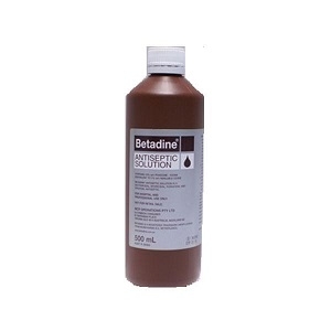 BETADINE Antiseptic Solution 500ml