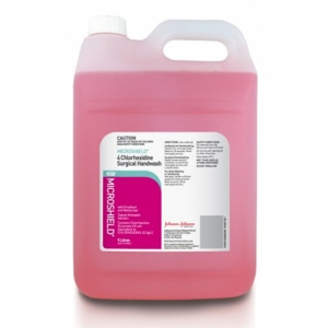 MICROSHIELD 4 Chlorhexidine Surgical Handwash 5Litre Pink 70000350