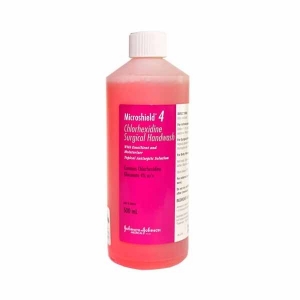 MICROSHIELD 4 Chlorhexidine Surgical Handwash 500ml Pink 70000364