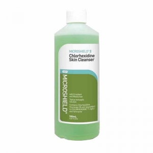 MICROSHIELD 2 Chlorhexidine Skin Cleanser 500ml Green 70000365