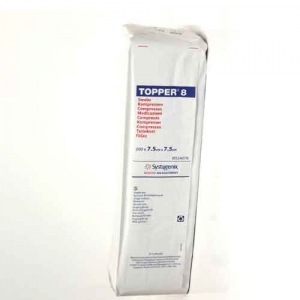 TOPPER 8 Gauze 7.5x7.5cm (200) Non-Sterile Non-Woven