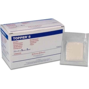 TOPPER 8 Gauze Sterile 5cm (25 X 5)