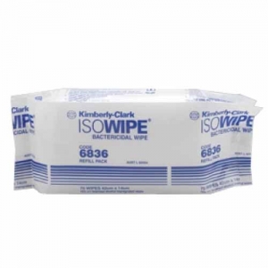 HALYARD ISOWIPE 70% Isopropyl Alcohol Wipe Refill (75) 42x14cm