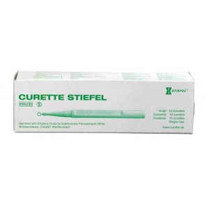 STIEFEL Dermal Curette 4mm Sterile