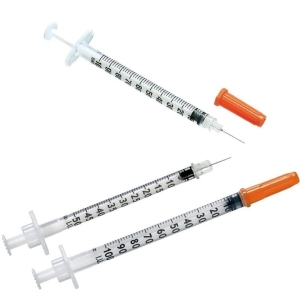 TERUMO Insulin Syringe & Needle 0.5ml 29G x 13mm (100)