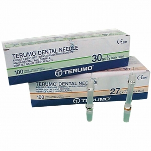 TERUMO Dental Needle 30G X 1/2 X-Short 13mm (100) DN*3013E