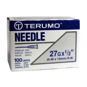 TERUMO Agani Hypo Needle 27G X 1/2