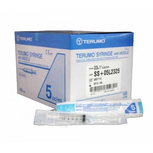 TERUMO Luer Lock Syringe 5ml (100)