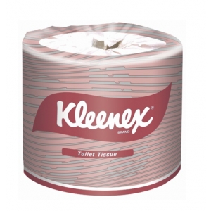 KLEENEX 2 Ply Deluxe 4735 Toilet Roll 400'S (48) Individually Wrapped - Red