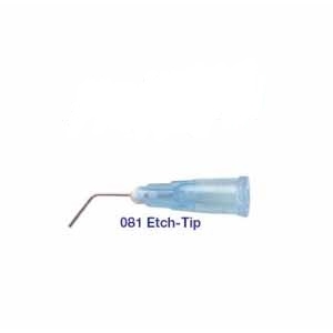 PREMIUM Plus Prebent Etch Gel Flow Tips 23G Blue (100)