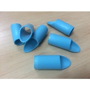 PREMIUM Silicon Aspirator Tip Covers - Blue (6)