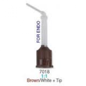 PREMIUM Mixing Tip Brown/White with Endo Tip (40)
