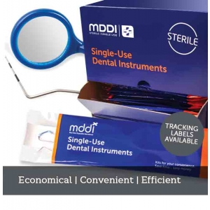 Mddi Periodontal 2 Piece Examination Kit With Ball Tip (100)