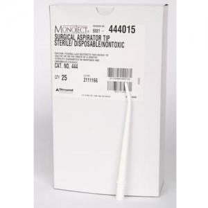 MONOJECT ARGYLE Surgical Aspirator Tip (25) Sterile 8881444015