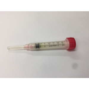 Kendall Monoject 3cc Luer Lok Syringe With Needle 25g X 1