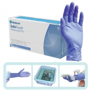 Medicom Safetouch Advanced Pro Nitrile Medium Violet (100) Glove