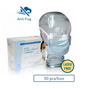 MEDICOM SafeMask Sofskin Anti-Fog Tie-On Mask (50) Level 3