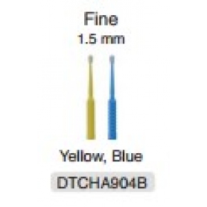 DENTICARE Fine Micro Applicator (400) Yellow/Blue - NLA